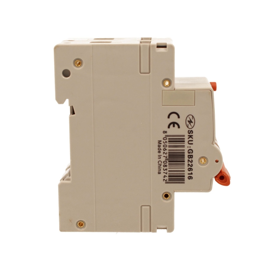 A2ZWORLD RCBO Interruttore Magnetotermico Differenziale Con Doppia Leva Tipo A Curva C 2P 2M 6000A 300mA, Diagnostica Visiva, C16A  AC 230V IP20 IEC61009-1 PL8M2 GB65616