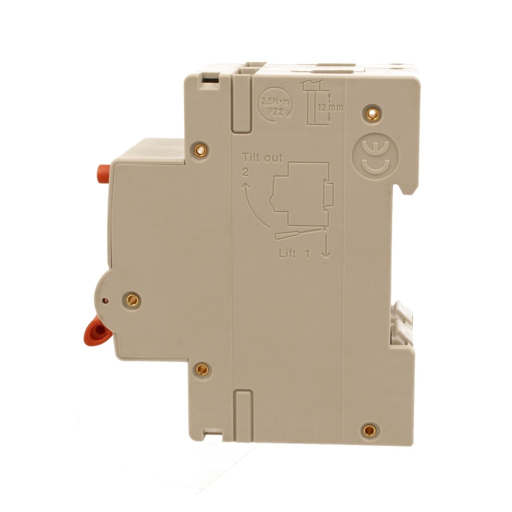A2ZWORLD RCBO Interruttore Magnetotermico Differenziale Con Doppia Leva Tipo A Curva C 2P 2M 6000A 300mA, Diagnostica Visiva, C20A  AC 230V IP20 IEC61009-1 PL8M2 GB65620