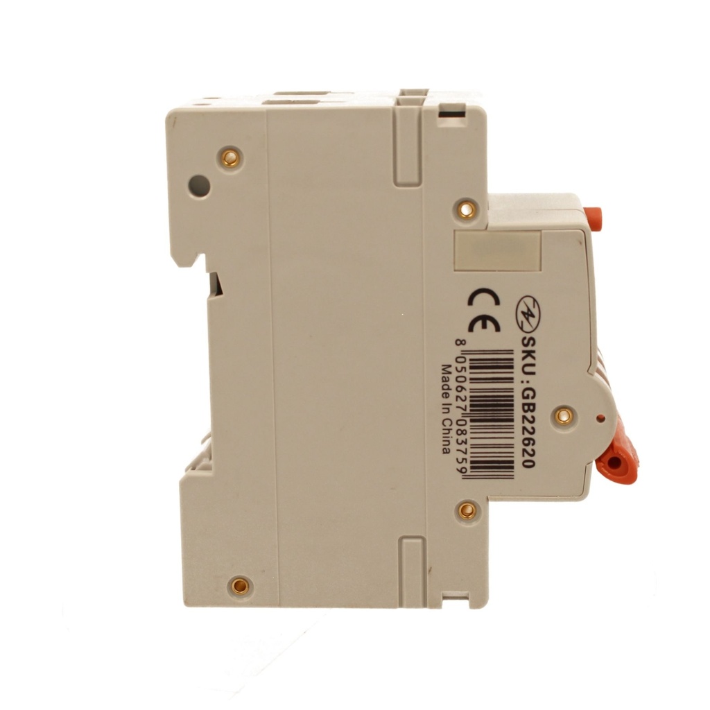 A2ZWORLD RCBO Interruttore Magnetotermico Differenziale Con Doppia Leva Tipo A Curva C 2P 2M 6000A 300mA, Diagnostica Visiva, C20A  AC 230V IP20 IEC61009-1 PL8M2 GB65620