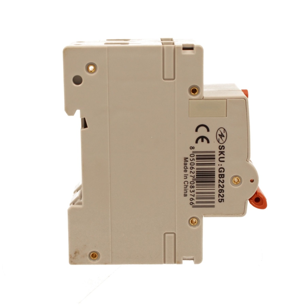 A2ZWORLD RCBO Interruttore Magnetotermico Differenziale Con Doppia Leva Tipo A Curva C 2P 2M 6000A 300mA, Diagnostica Visiva, C25A  AC 230V IP20 IEC61009-1 PL8M2 GB65625