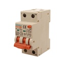 A2ZWORLD RCBO Interruttore Magnetotermico Differenziale Con Doppia Leva Tipo A Curva C 2P 2M 6000A 300mA, Diagnostica Visiva, C32A  AC 230V IP20 IEC61009-1 PL8M2 GB65632
