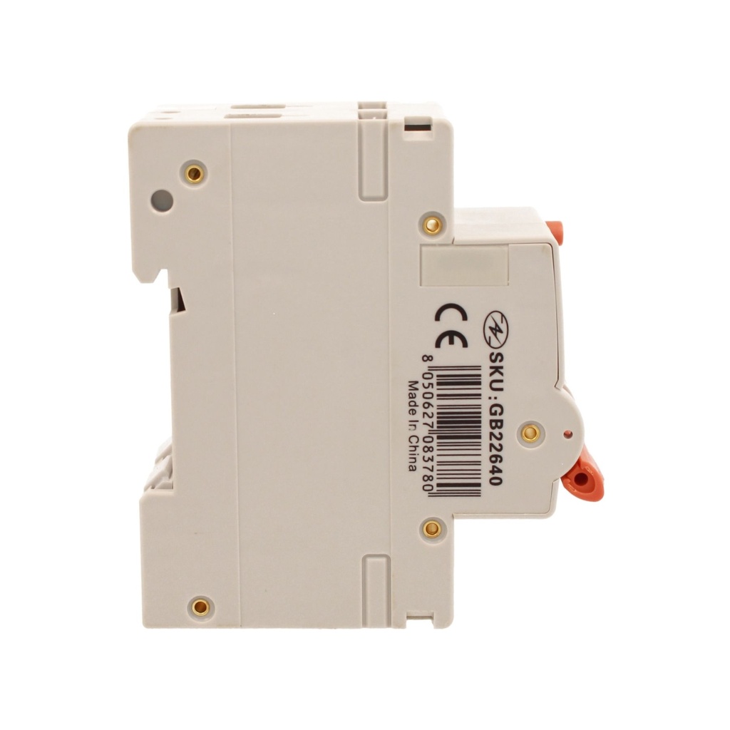 A2ZWORLD RCBO Interruttore Magnetotermico Differenziale Con Doppia Leva Tipo A Curva C 2P 2M 6000A 300mA, Diagnostica Visiva, C40A  AC 230V IP20 IEC61009-1 PL8M2