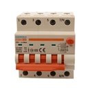A2ZWORLD RCBO Interruttore Magnetotermico Differenziale Con Doppia Leva Tipo A Curva C 4P 4M 6000A 30mA, Diagnostica Visiva, C32A  AC 400V IP20 IEC61009-1 PL8M4 4P GB66332