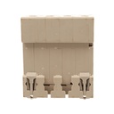 A2ZWORLD RCBO Interruttore Magnetotermico Differenziale Con Doppia Leva Tipo A Curva C 4P 4M 6000A 30mA, Diagnostica Visiva, C32A  AC 400V IP20 IEC61009-1 PL8M4 4P GB66332