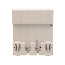 A2ZWORLD RCBO Interruttore Magnetotermico Differenziale Con Doppia Leva Tipo A Curva C 4P 4M 6000A 300mA, Diagnostica Visiva, C10A  AC 400V IP20 IEC61009-1 PL8M4 4P GB66610