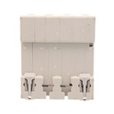 A2ZWORLD RCBO Interruttore Magnetotermico Differenziale Con Doppia Leva Tipo A Curva C 4P 4M 6000A 300mA, Diagnostica Visiva, C16A  AC 400V IP20 IEC61009-1 PL8M4 4P GB66616