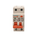A2ZWORLD RCBO Doppia Leva, Interruttore Magnetotermico Differenziale Tipo AC Curva C 1P+N 2M 6000A 30mA C10A AC 230V IP20 IEC61009-1 PL8HM