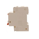 A2ZWORLD RCBO Doppia Leva, Interruttore Magnetotermico Differenziale Tipo AC Curva C 1P+N 2M 6000A 30mA C32A AC 230V IP20 IEC61009-1 PL8HM