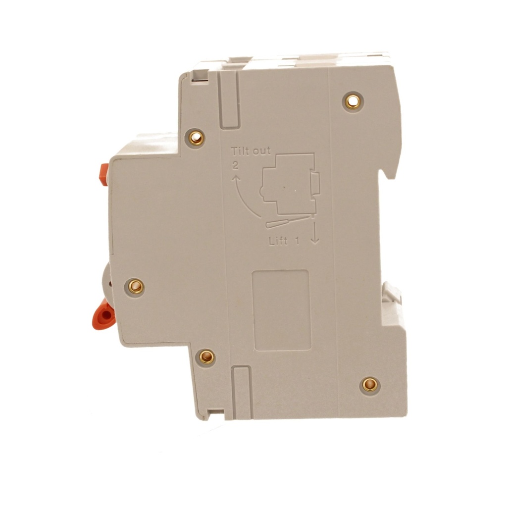A2ZWORLD RCBO Doppia Leva, Interruttore Magnetotermico Differenziale Tipo AC Curva C 1P+N 2M 6000A 300mA C10A AC 230V IP20 IEC61009-1 PL8HM