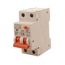 A2ZWORLD RCBO Doppia Leva, Interruttore Magnetotermico Differenziale Tipo AC Curva C 1P+N 2M 6000A 300mA C20A AC 230V IP20 IEC61009-1 PL8HM