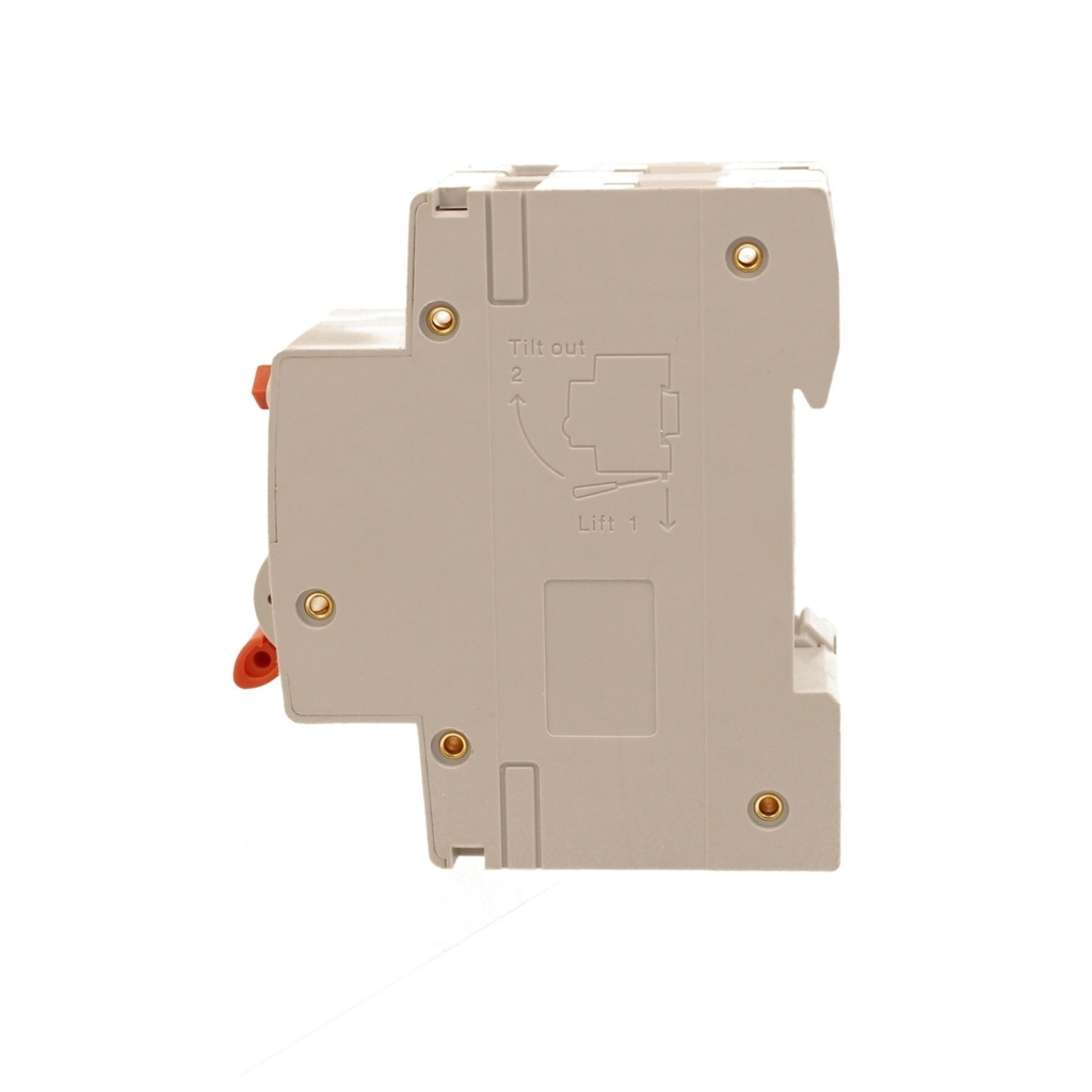 A2ZWORLD RCBO Doppia Leva, Interruttore Magnetotermico Differenziale Tipo AC Curva C 1P+N 2M 6000A 300mA C25A AC 230V IP20 IEC61009-1 PL8HM