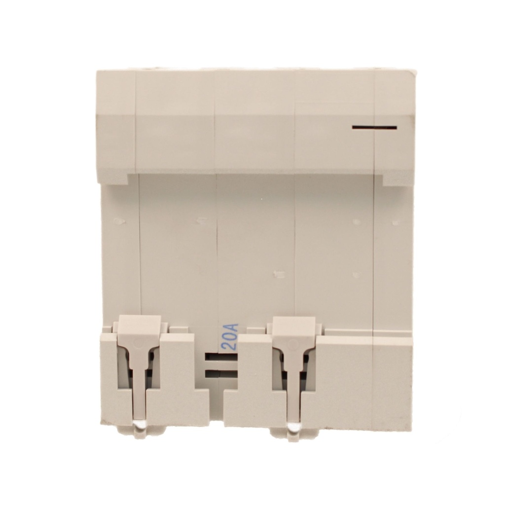 A2ZWORLD RCBO Interruttore Magnetotermico Differenziale Tipo AC Curva C 3P+N 4M 6000A 30mA C20A AC 400V IP20 IEC61009-1 PL8M4