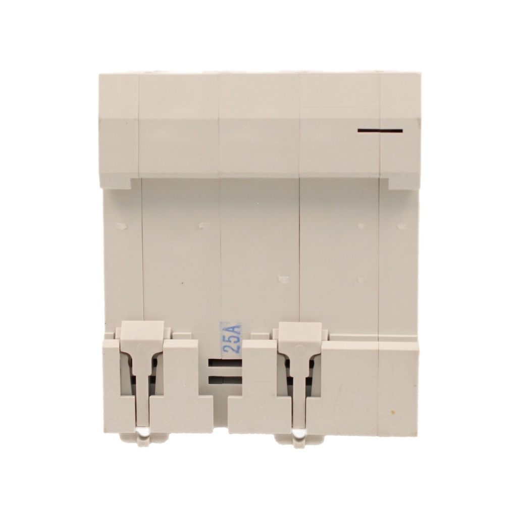 RCBO Interruttore Magnetotermico Differenziale Tipo AC Curva C 3P+N 4M 6000A 30mA C25A AC 400V IP20 IEC61009-1 PL8M4