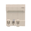 A2ZWORLD RCBO Interruttore Magnetotermico Differenziale Tipo AC Curva C 3P+N 4M 6000A 30mA C25A AC 400V IP20 IEC61009-1 PL8M4