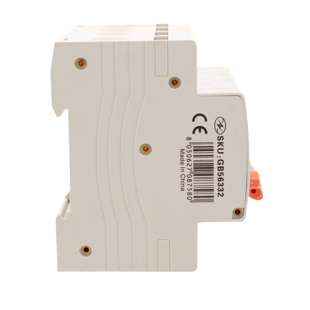 RCBO Interruttore Magnetotermico Differenziale Tipo AC Curva C 3P+N 4M 6000A 30mA C32A AC 400V IP20 IEC61009-1 PL8M4