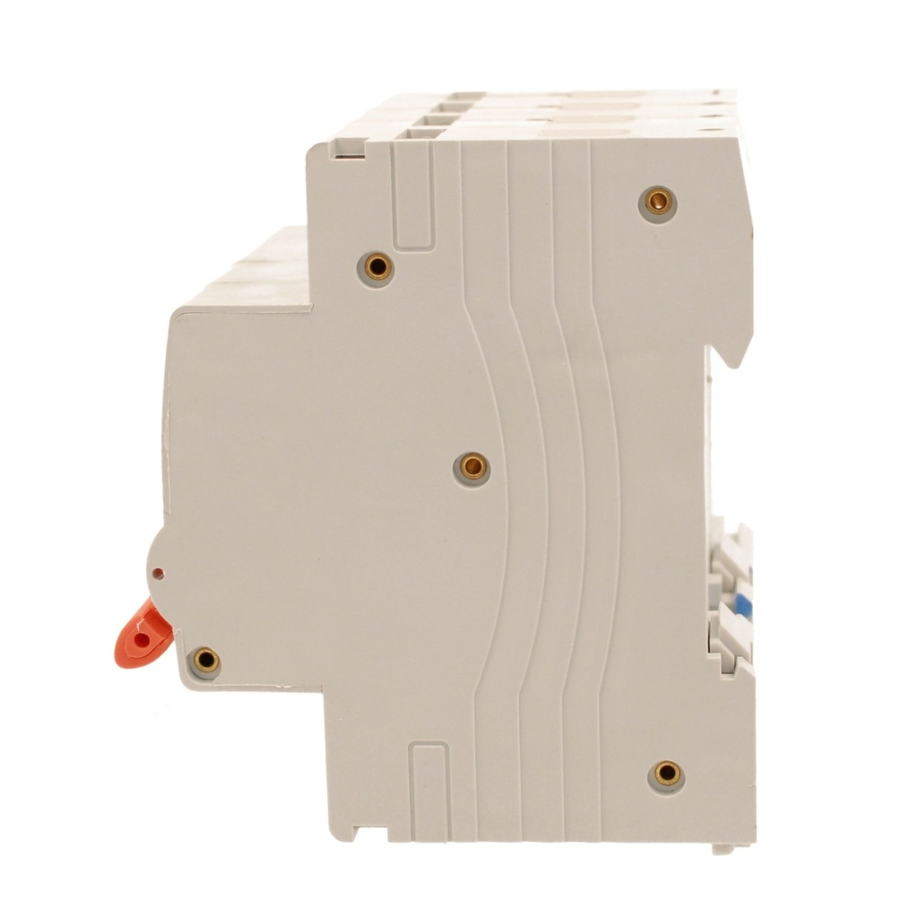 A2ZWORLD RCBO Interruttore Magnetotermico Differenziale Tipo AC Curva C 3P+N 4M 6000A 300mA C10A AC 400V IP20 IEC61009-1 PL8M4