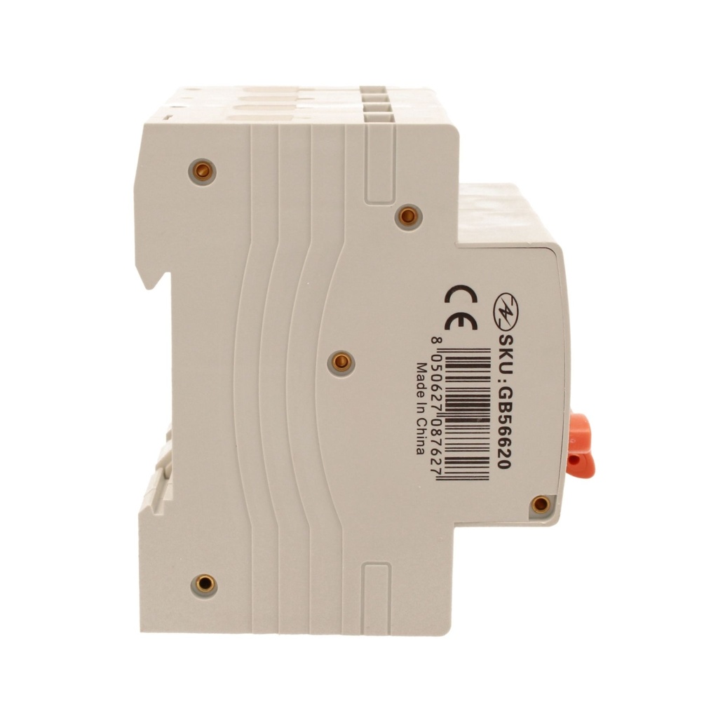 A2ZWORLD RCBO Interruttore Magnetotermico Differenziale Tipo AC Curva C 3P+N 4M 6000A 300mA C20A AC 400V IP20 IEC61009-1 PL8M4