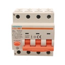 A2ZWORLD RCBO Interruttore Magnetotermico Differenziale Tipo AC Curva C 3P+N 4M 6000A 300mA C25A AC 400V IP20 IEC61009-1 PL8M4