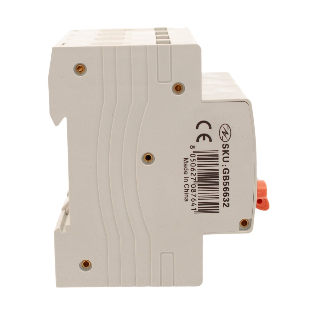 RCBO Interruttore Magnetotermico Differenziale Tipo AC Curva C 3P+N 4M 6000A 300mA C32A AC 400V IP20 IEC61009-1 PL8M4