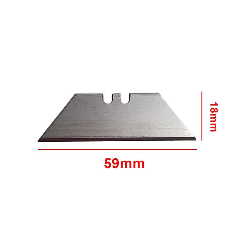 10 Pezzi Lame Di Ricambio Trapezoidale SK5 Forma T 18mm Per Taglierino Pieghevole