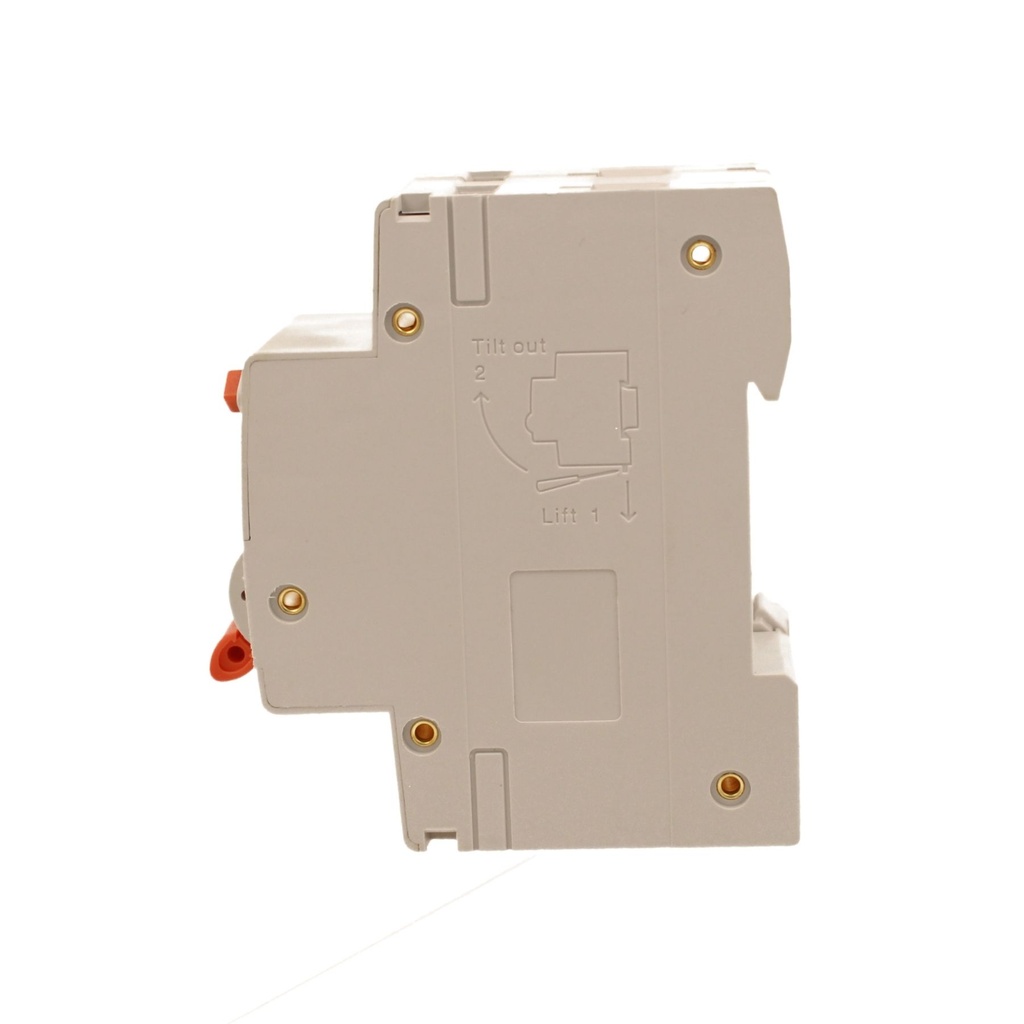 A2ZWORLD RCBO Doppia Leva, Interruttore Magnetotermico Differenziale Tipo A Curva C 1P+N 2M 6000A 30mA C16A AC 230V IP20 IEC61009-1 PL8HM