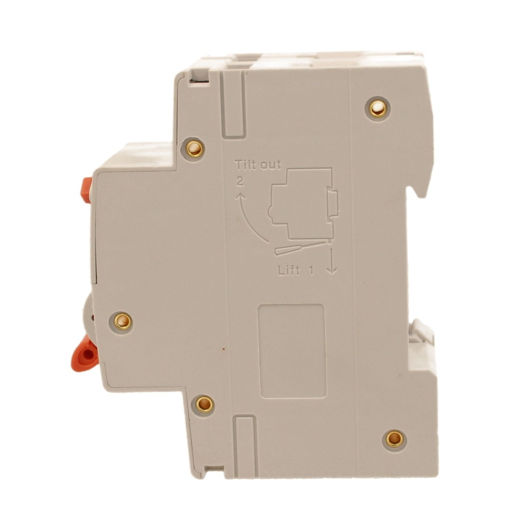 A2ZWORLD RCBO Doppia Leva, Interruttore Magnetotermico Differenziale Tipo A Curva C 1P+N 2M 6000A 30mA C32A AC 230V IP20 IEC61009-1 PL8HM