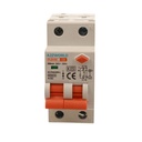 A2ZWORLD RCBO Doppia Leva, Interruttore Magnetotermico Differenziale Tipo A Curva C 1P+N 2M 6000A 300mA C6A AC 230V IP20 IEC61009-1 PL8HM