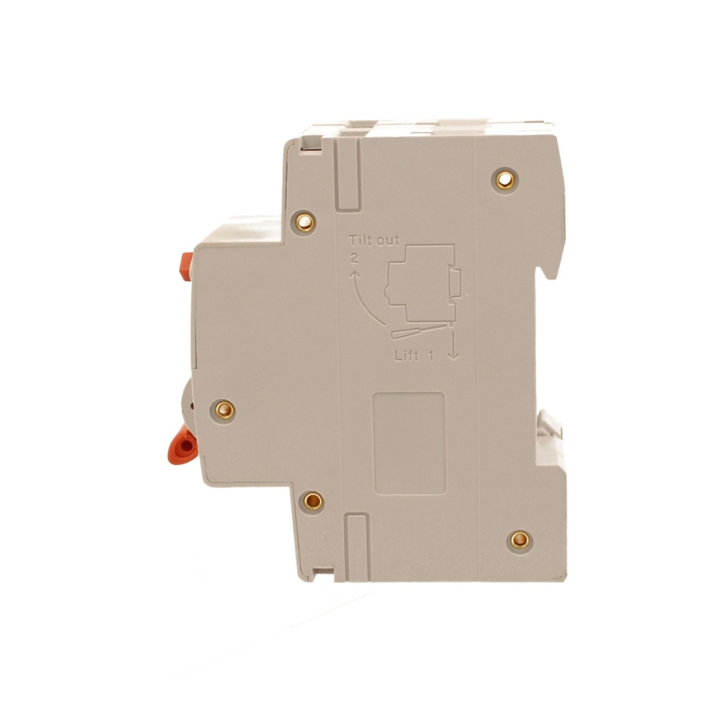 A2ZWORLD RCBO Doppia Leva, Interruttore Magnetotermico Differenziale Tipo A Curva C 1P+N 2M 6000A 300mA C10A AC 230V IP20 IEC61009-1 PL8HM