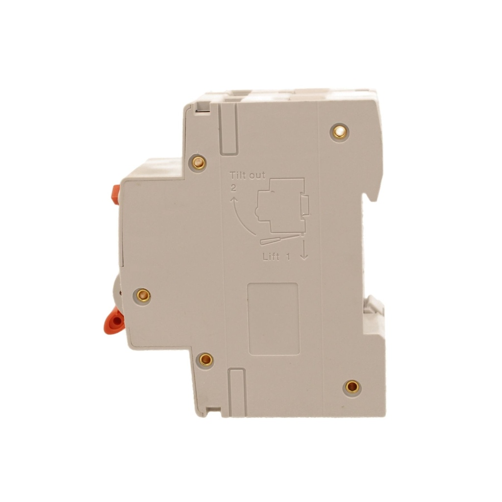 A2ZWORLD RCBO Doppia Leva, Interruttore Magnetotermico Differenziale Tipo A Curva C 1P+N 2M 6000A 300mA C16A AC 230V IP20 IEC61009-1 PL8HM
