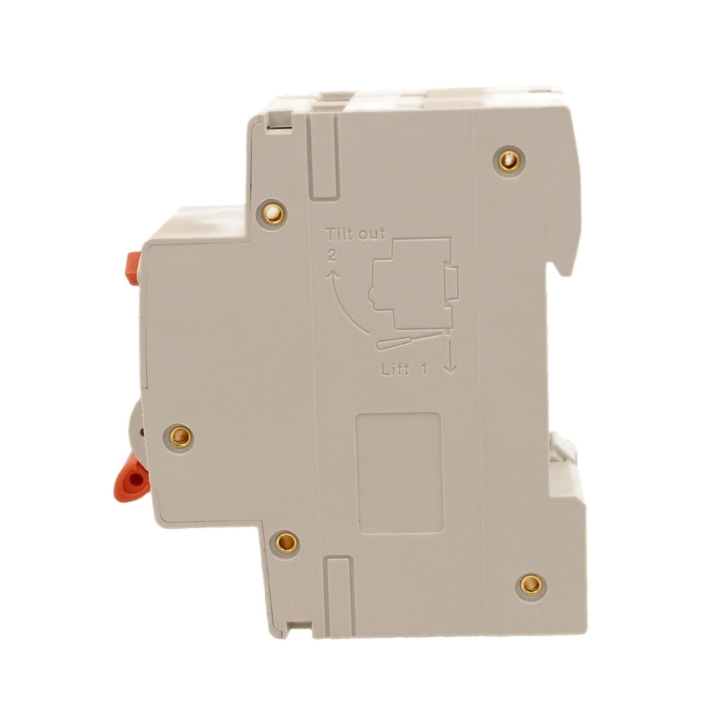 A2ZWORLD RCBO Doppia Leva, Interruttore Magnetotermico Differenziale Tipo A Curva C 1P+N 2M 6000A 300mA C32A AC 230V IP20 IEC61009-1 PL8HM