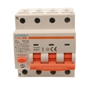 A2ZWORLD RCBO Interruttore Magnetotermico Differenziale Tipo A Curva C 3P+N 4M 6000A 30mA C20A AC 400V IP20 IEC61009-1 PL8M4