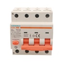 A2ZWORLD RCBO Interruttore Magnetotermico Differenziale Tipo A Curva C 3P+N 4M 6000A 30mA C25A AC 400V IP20 IEC61009-1 PL8M4