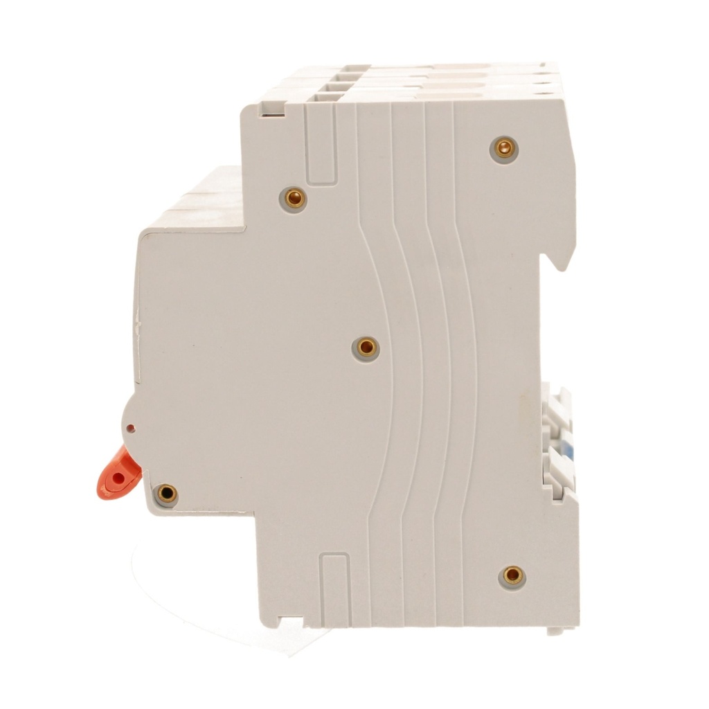 RCBO Interruttore Magnetotermico Differenziale Tipo A Curva C 3P+N 4M 6000A 30mA C25A AC 400V IP20 IEC61009-1 PL8M4
