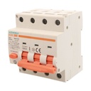 A2ZWORLD RCBO Interruttore Magnetotermico Differenziale Tipo A Curva C 3P+N 4M 6000A 300mA C16A AC 400V IP20 IEC61009-1 PL8M4