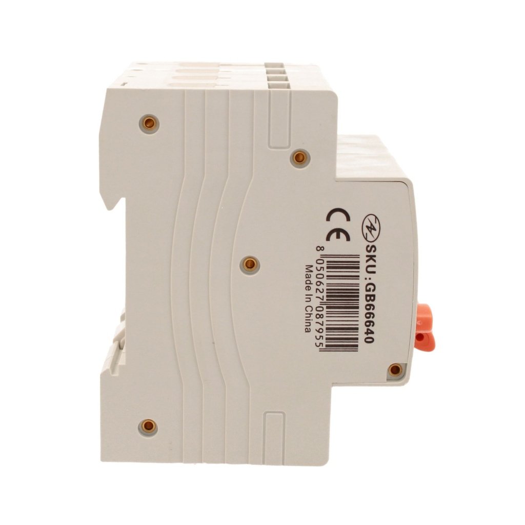 A2ZWORLD RCBO Interruttore Magnetotermico Differenziale Tipo A Curva C 3P+N 4M 6000A 300mA C40A AC 400V IP20 IEC61009-1 PL8M4