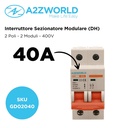 Interruttore Sezionatore Modulare 2P 2M 40A AC 400V IP20 IEC60947-3 DH