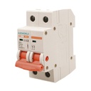 Interruttore Sezionatore Modulare 2P 2M 63A AC 400V IP20 IEC60947-3 DH