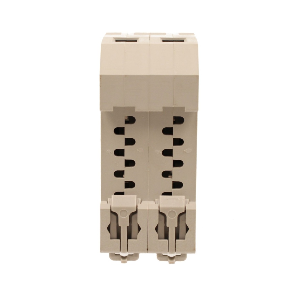 Portafusibile Modulare AC 2P 2M D10X38mm 32A AC 500V IP20 IEC60269 FS32
