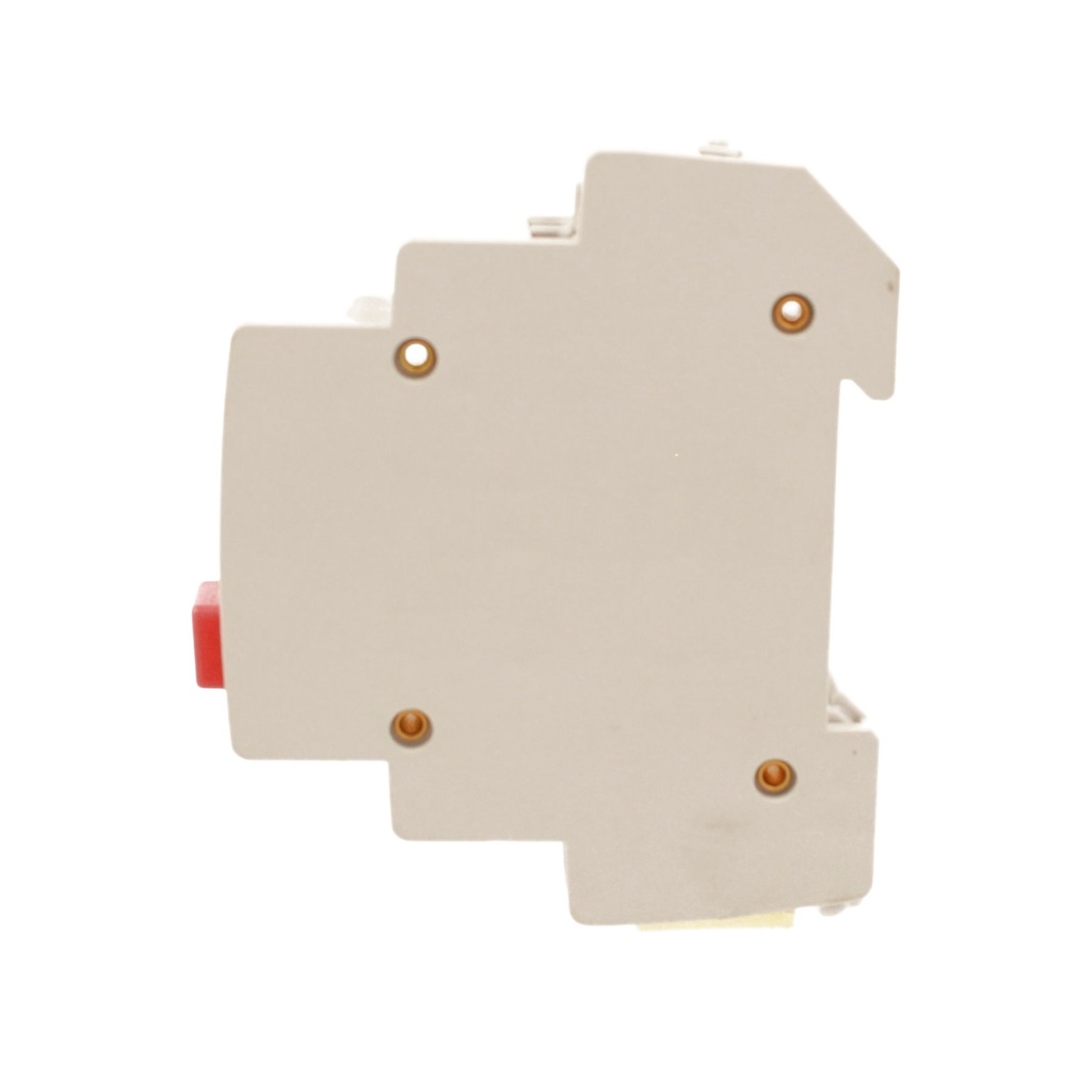 Pulsante Modulare Con Spia Luce Led Rosso 1M 2NO+2NC 6A AC 230V IP20 IEC60947-5-1 PB