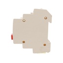 Pulsante Modulare Con Spia Luce Led Rosso 1M 2NO+2NC 6A AC 230V IP20 IEC60947-5-1 PB