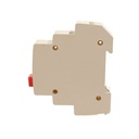 Pulsante Modulare Con Spia Luce Led Rosso 1M 4NO 6A AC 230V IP20 IEC60947-5-1 PB