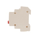 Pulsante Modulare Con Spia Luce Led Rosso 1M 4NO 6A AC 230V IP20 IEC60947-5-1 PB