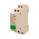Pulsante Modulare Con Spia Luce Led Verde 1M 3NO+1NC 6A AC 230V IP20 IEC60947-5-1 PB