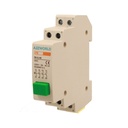 Pulsante Modulare Con Spia Luce Led Verde 1M 4NO 6A AC 230V IP20 IEC60947-5-1 PB