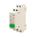 Pulsante Modulare Con Spia Luce Led Verde 1M 4NO 6A AC 230V IP20 IEC60947-5-1 PB
