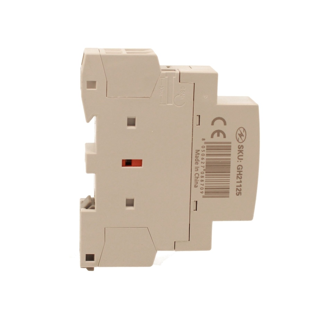 Teleruttore Contattore Modulare AC 2P 1M 1NO+1NC 25A AC 230V IP20 IEC61095 / IEC60947-4-1 HC-225