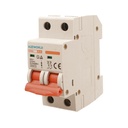MCB Interruttore Magnetotermico Automatico Curva B 2P 2M 6000A B16A AC 400V IP20 SB6L