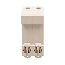 MCB Interruttore Magnetotermico Automatico Curva B 2P 2M 6000A B32A AC 400V IP20 SB6L