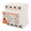RCCB Interruttore Differenziale Puro Tipo B 3P+N 4M 10000A 30mA 63A AC 400V IP20 IEC61008-1 / IEC62423 PR8HM
