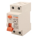 RCCB Interruttore Differenziale Puro Tipo A 1P+N 2M 10000A 30mA 25A AC 230V IP20 IEC61008-1 PR8HM GC75125